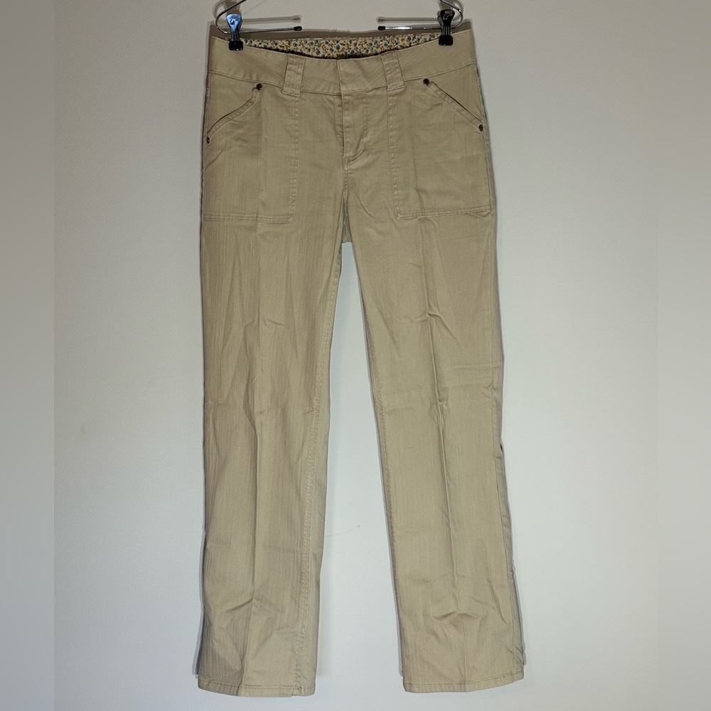 Ruff Hewn, khaki ‘denim’ pants, size 10